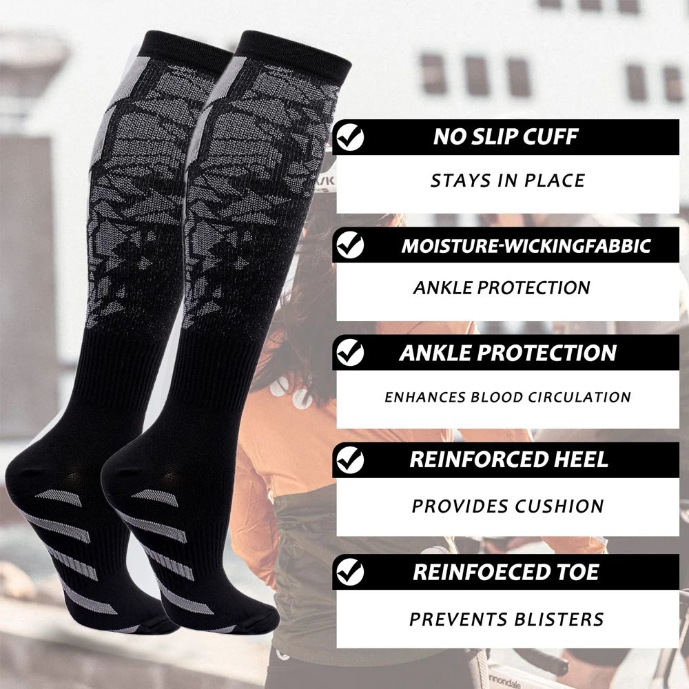 WRELS 1/2/3 Pairs Compression  - огляд і ціна Compression Sock Medical
