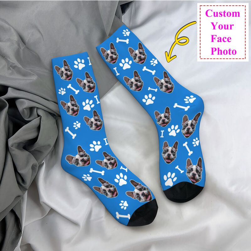 Novelty Men's Custom Dog Dress - огляд і ціна Dress Sock Men