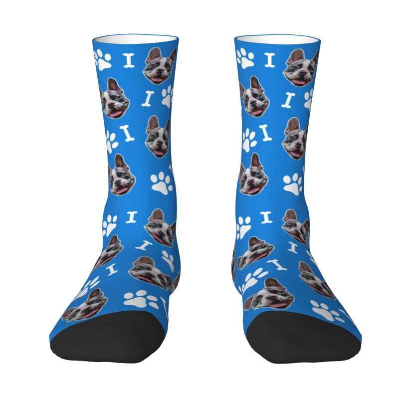 Novelty Men's Custom Dog Dress - огляд і ціна Dress Sock Men