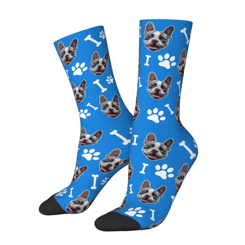 Novelty Men's Custom Dog Dress - огляд і ціна Dress Sock Men