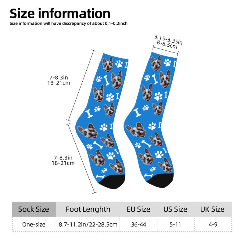 Novelty Men's Custom Dog Dress - огляд і ціна Dress Sock Men