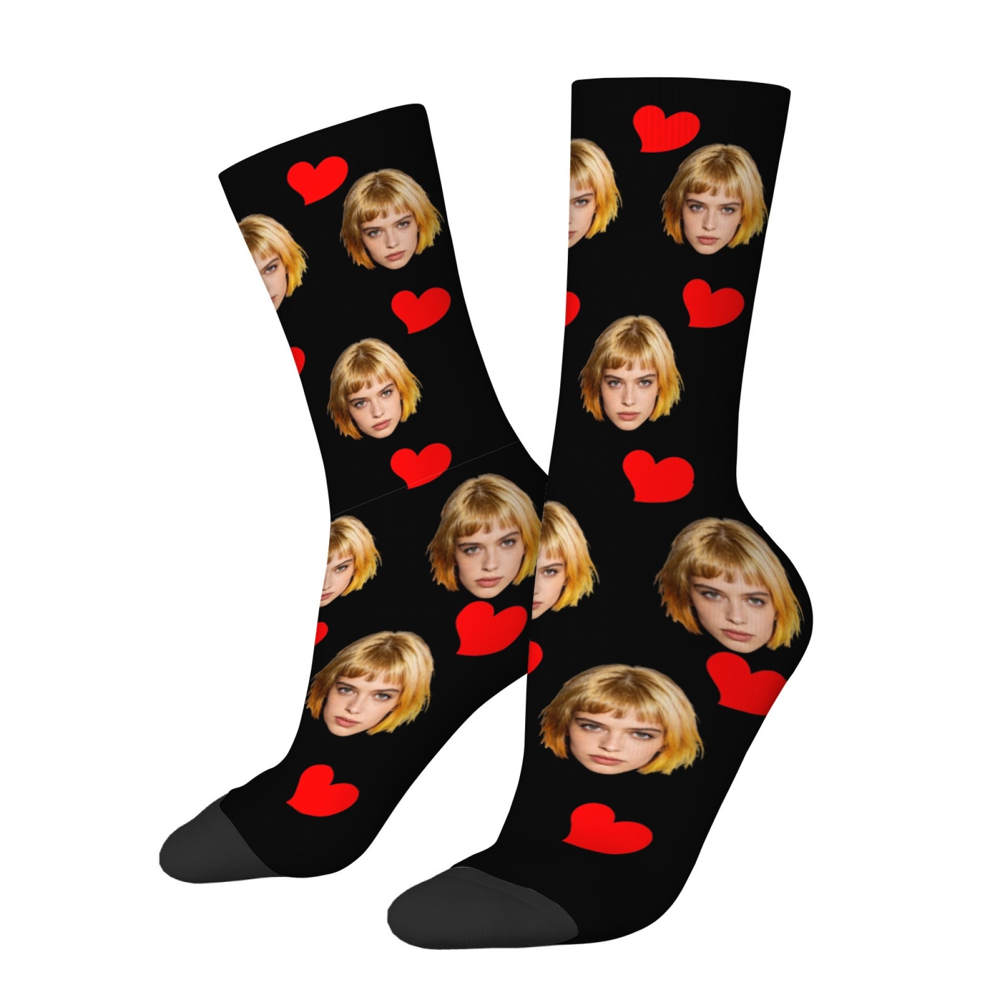 Personalized Custom Avatar Fac - огляд і ціна Dress Sock Men